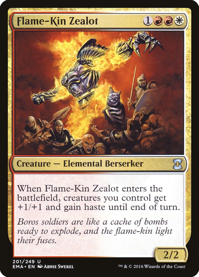 Flame-Kin Zealot [Eternal Masters] Magic: The Gathering