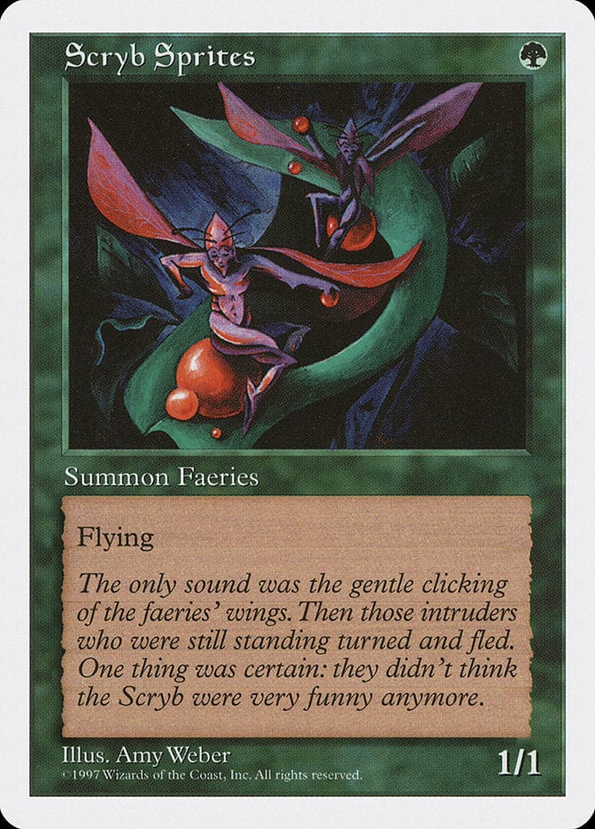 Scryb Sprites [Fifth Edition] Magic: The Gathering