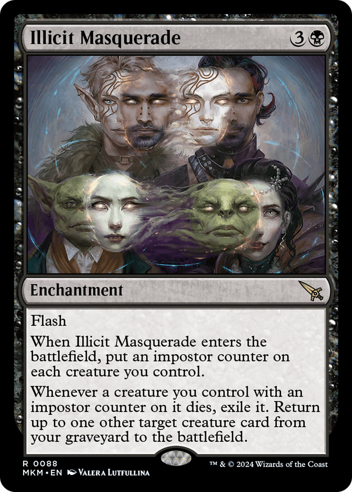 Illicit Masquerade [Murders at Karlov Manor] Magic: The Gathering
