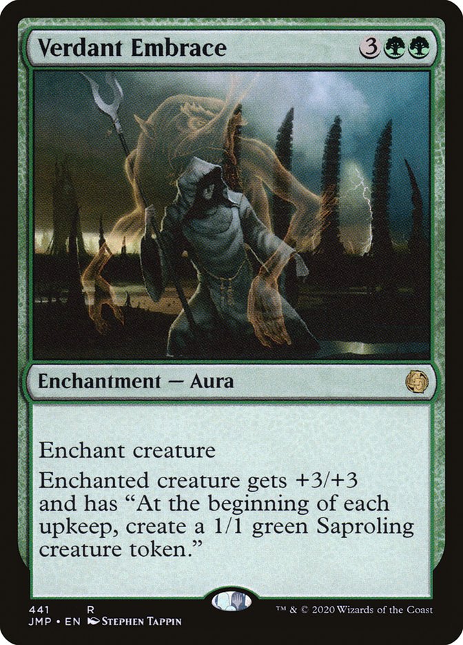 Verdant Embrace [Jumpstart] Magic: The Gathering
