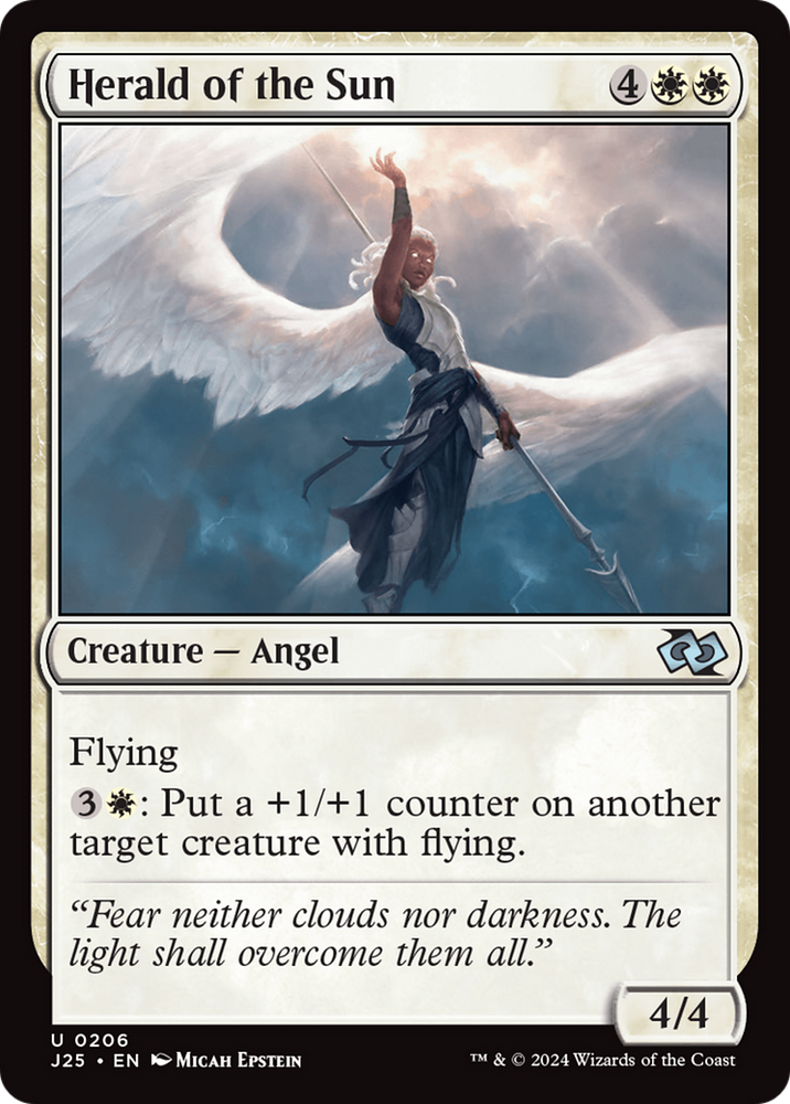 Herald of the Sun [Foundations Jumpstart] Magic: The Gathering
