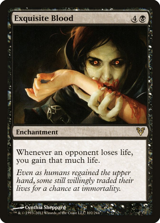 Exquisite Blood [Avacyn Restored] Magic: The Gathering