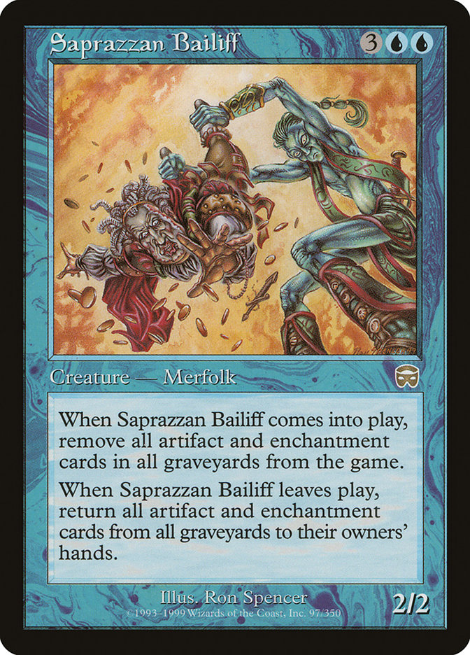 Saprazzan Bailiff [Mercadian Masques] Magic: The Gathering