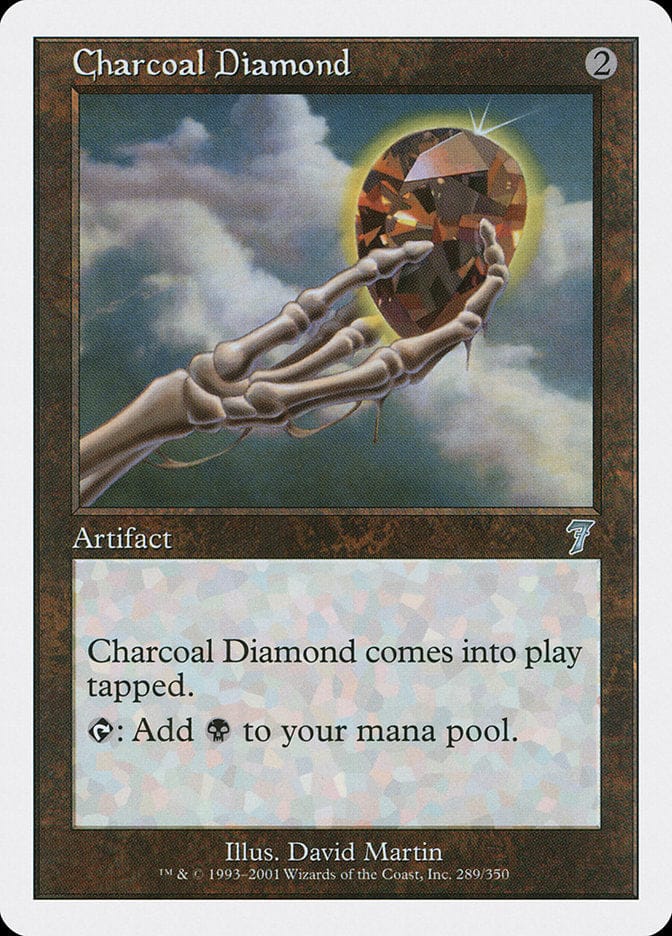 Charcoal Diamond [Seventh Edition] Magic: The Gathering
