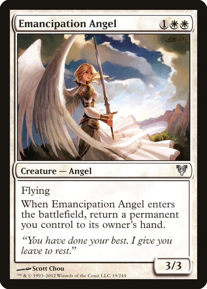 Emancipation Angel [Avacyn Restored] Magic: The Gathering