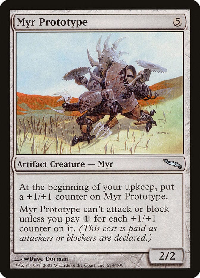 Myr Prototype [Mirrodin] Magic: The Gathering