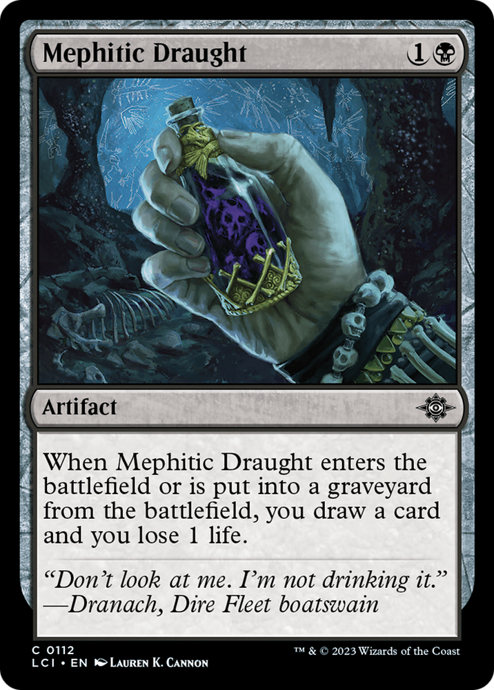 Mephitic Draught [The Lost Caverns of Ixalan] Magic: The Gathering