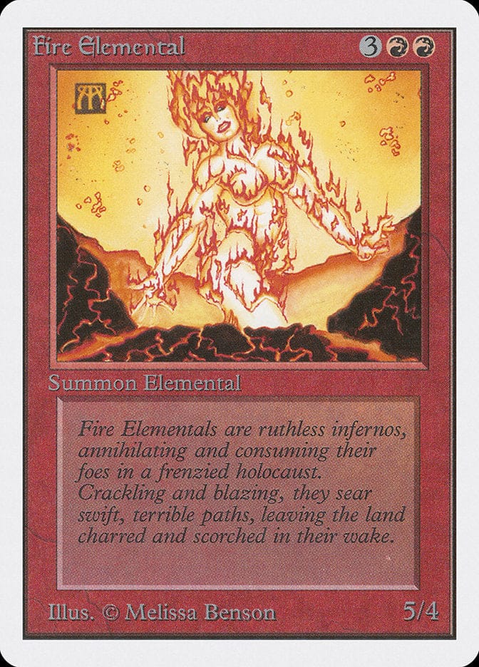 Fire Elemental [Unlimited Edition] Magic: The Gathering