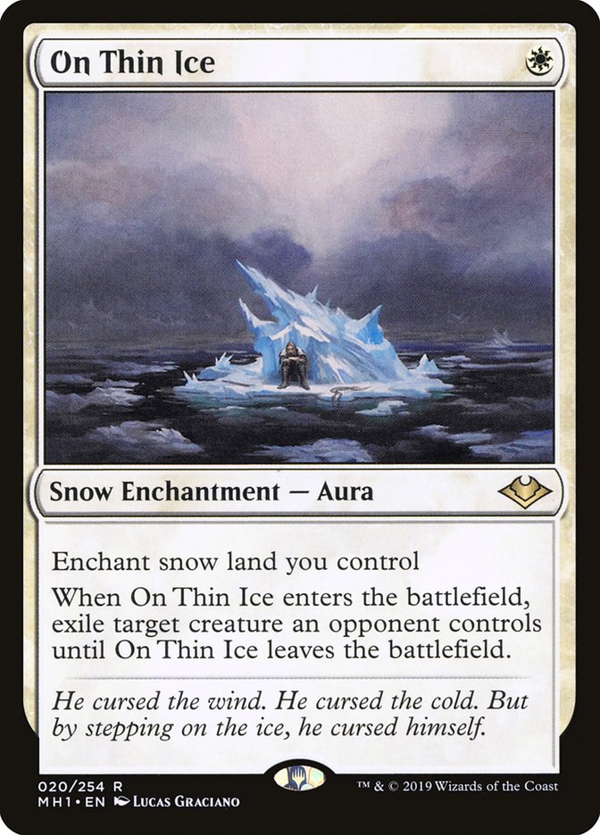 On Thin Ice [Modern Horizons] Magic: The Gathering