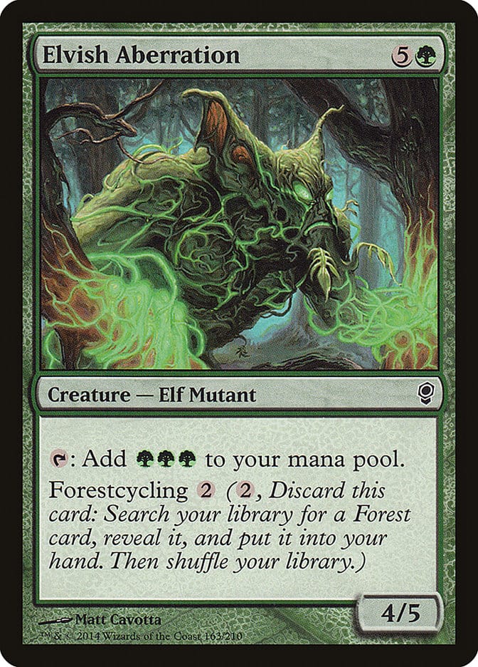 Elvish Aberration [Conspiracy] Magic: The Gathering