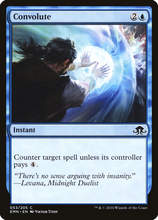 Convolute [Eldritch Moon] Magic: The Gathering