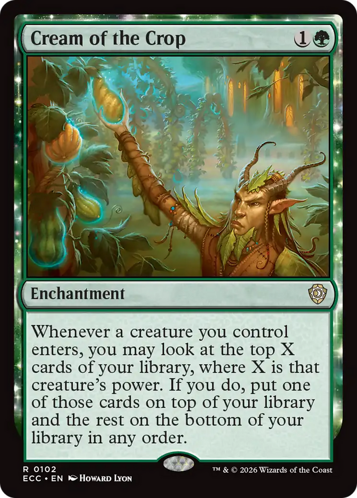 Cream of the Crop [Lorwyn Eclipsed Commander] Magic: The Gathering