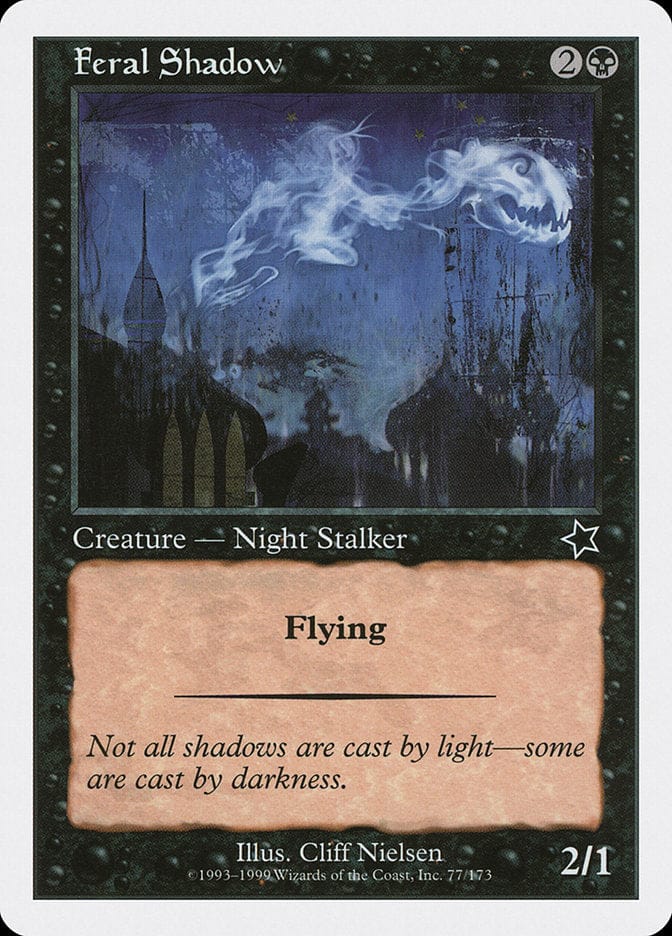 Feral Shadow [Starter 1999] Magic: The Gathering