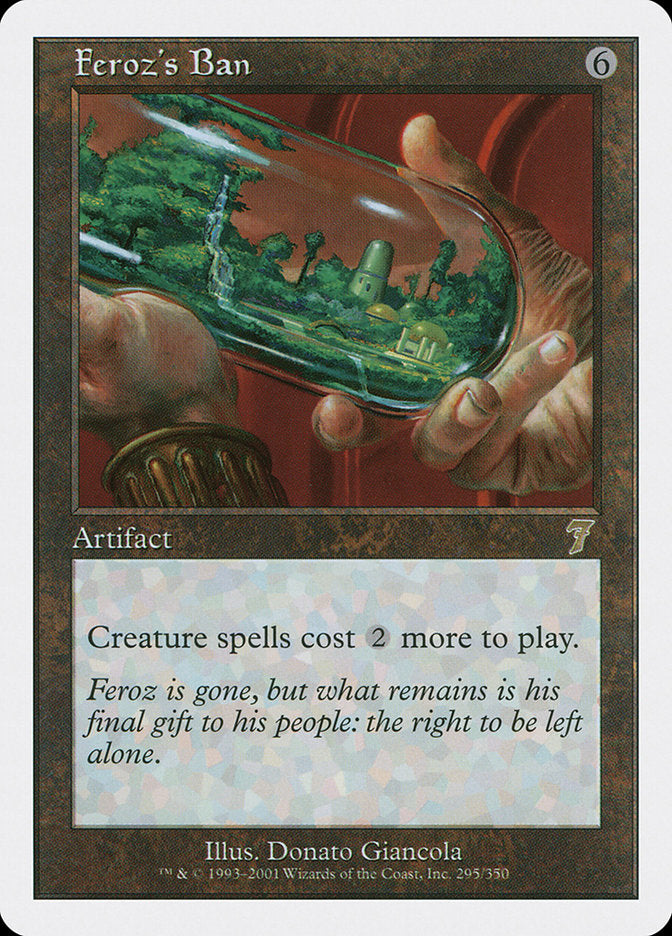 Feroz's Ban [Seventh Edition] Magic: The Gathering