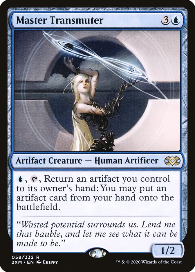 Master Transmuter [Double Masters] Magic: The Gathering