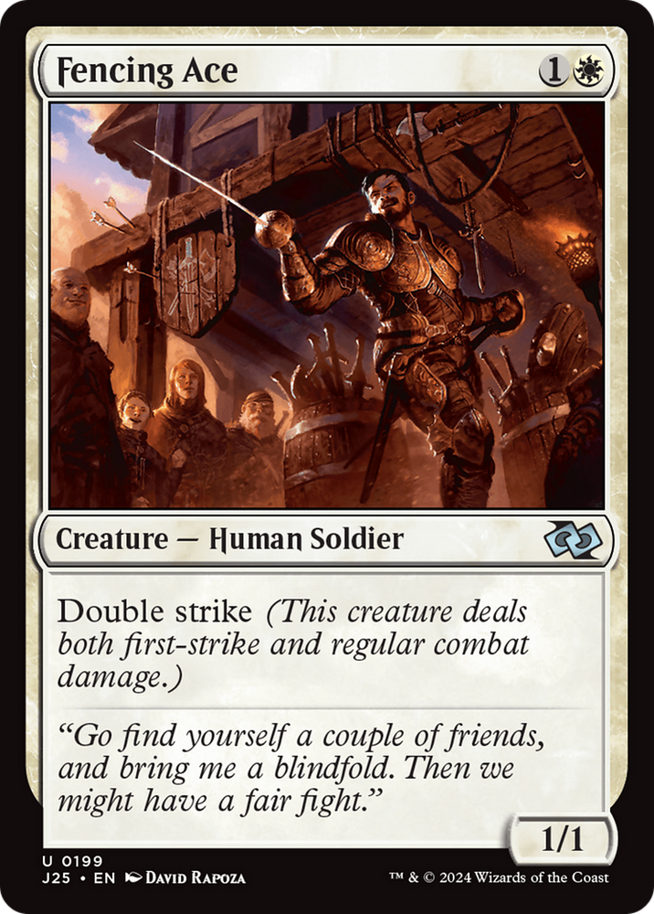 Fencing Ace [Foundations Jumpstart] Magic: The Gathering