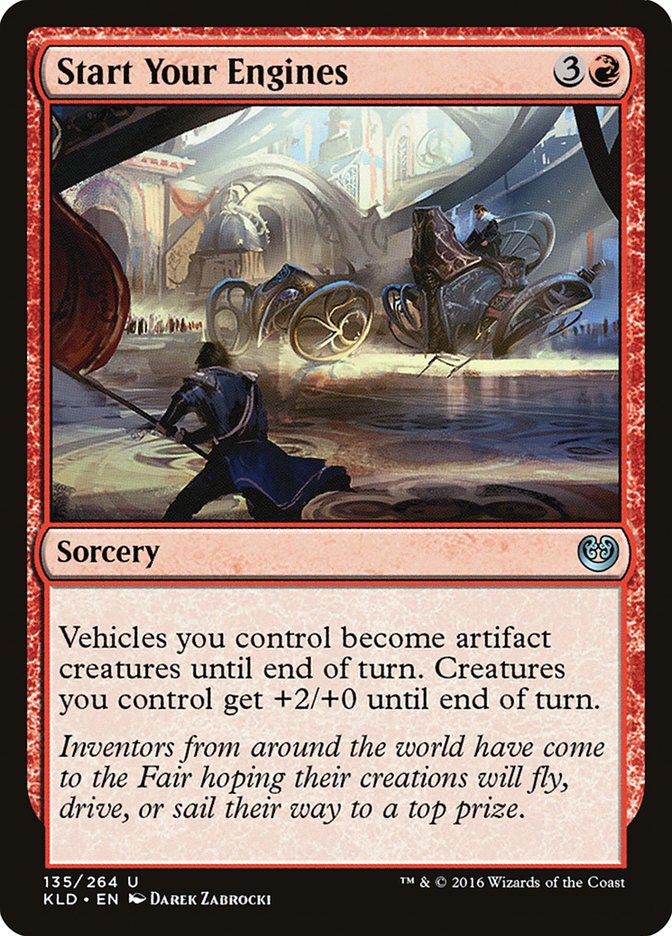 Start Your Engines [Kaladesh] Magic: The Gathering