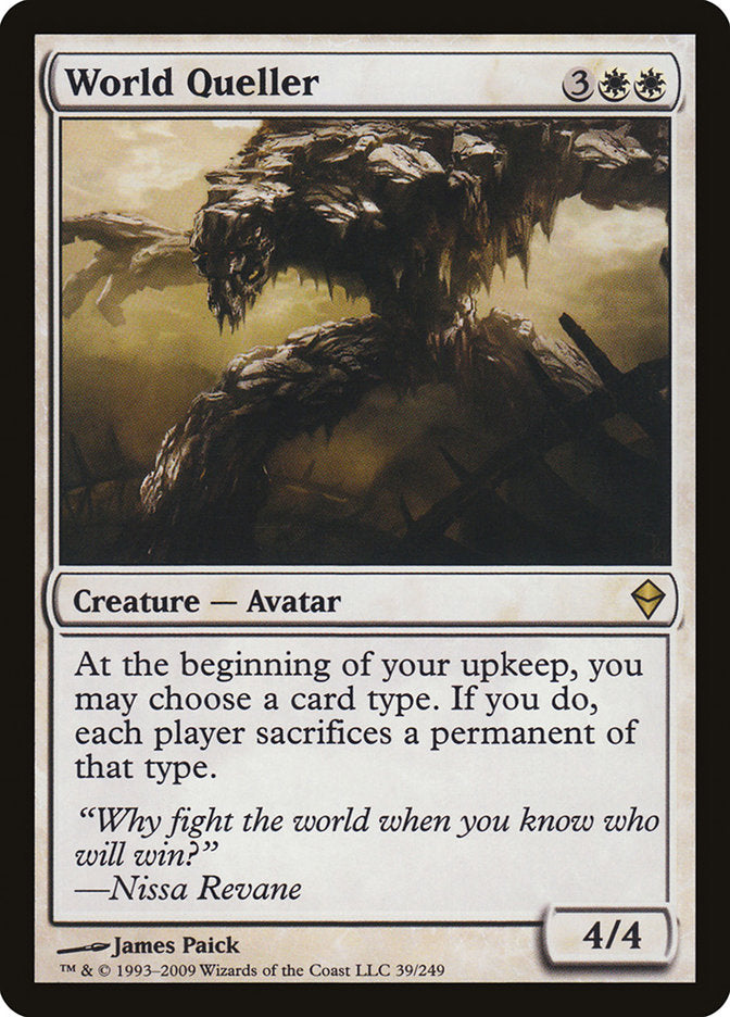 World Queller [Zendikar] Magic: The Gathering