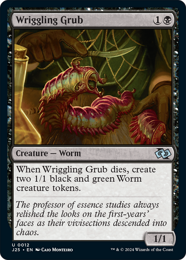Wriggling Grub [Foundations Jumpstart] Magic: The Gathering