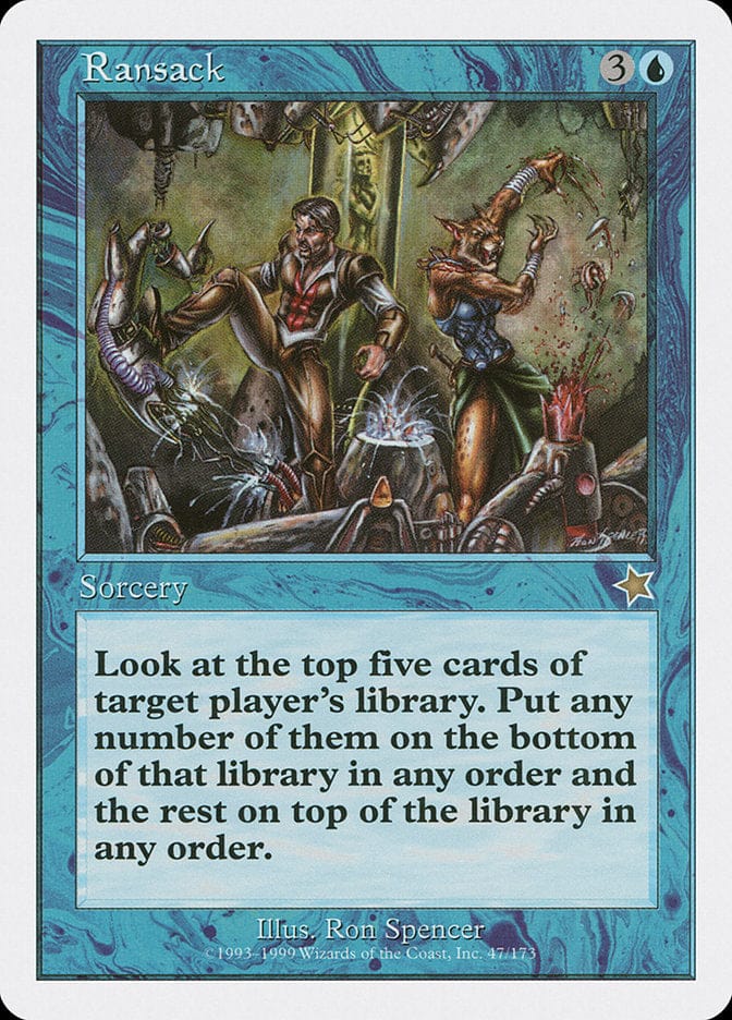 Ransack [Starter 1999] Magic: The Gathering