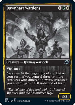 Dawnhart Wardens [Innistrad: Double Feature] Magic: The Gathering