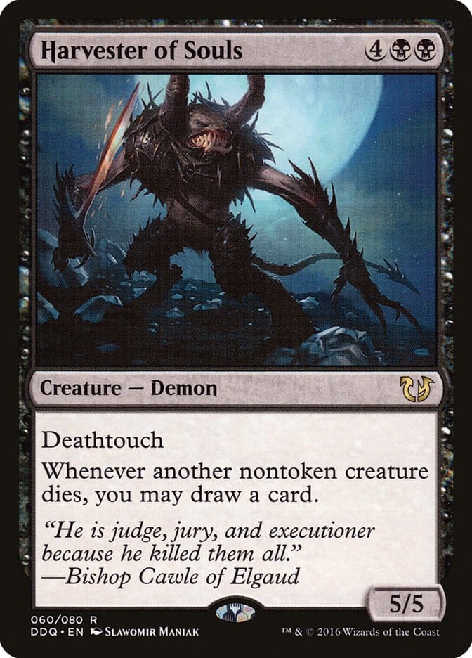 Harvester of Souls [Duel Decks: Blessed vs. Cursed] Magic: The Gathering