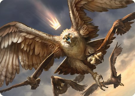 Gwaihir, Greatest of the Eagles Art Card [The Lord of the Rings: Tales of Middle-earth Art Series] Magic: The Gathering
