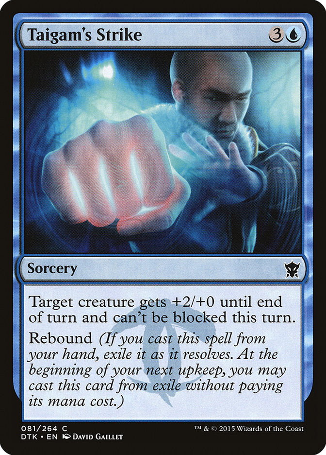 Taigam's Strike [Dragons of Tarkir] Magic: The Gathering