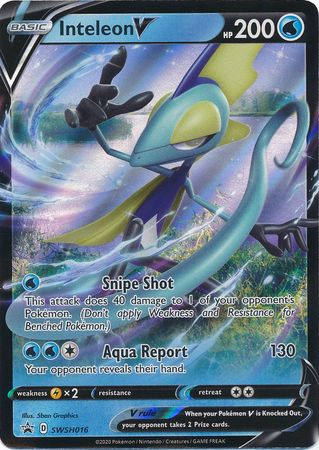 Inteleon V (SWSH016) [Sword & Shield: Black Star Promos] Pokémon