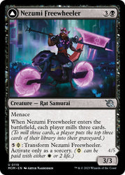 Nezumi Freewheeler // Hideous Fleshwheeler [March of the Machine] Magic: The Gathering