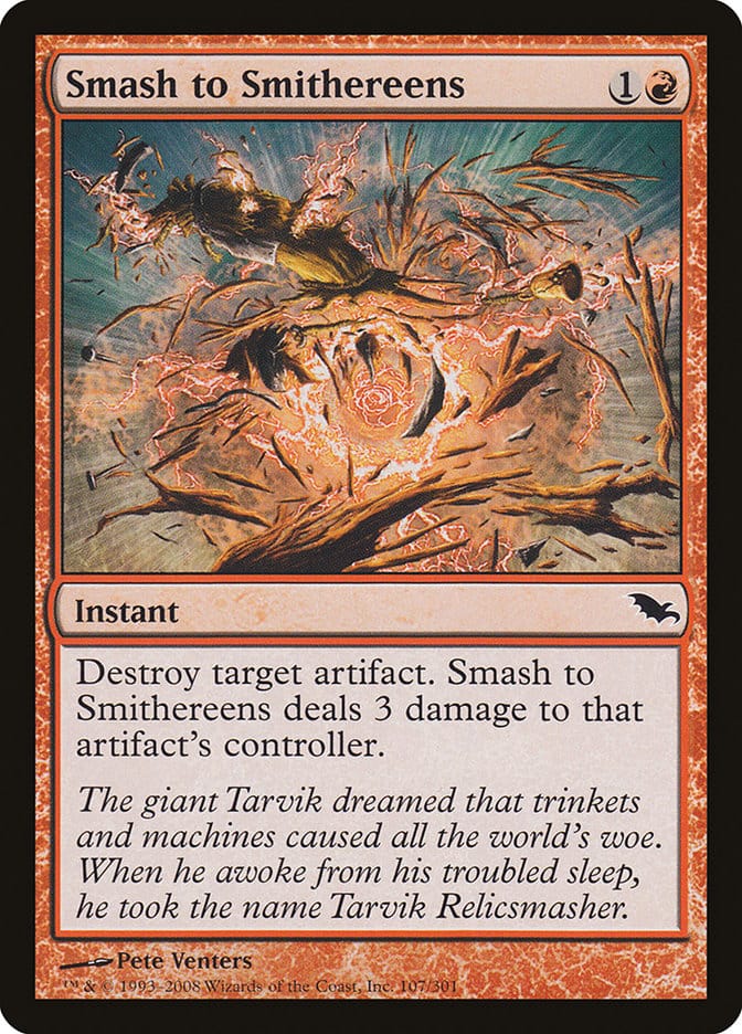 Smash to Smithereens [Shadowmoor] Magic: The Gathering