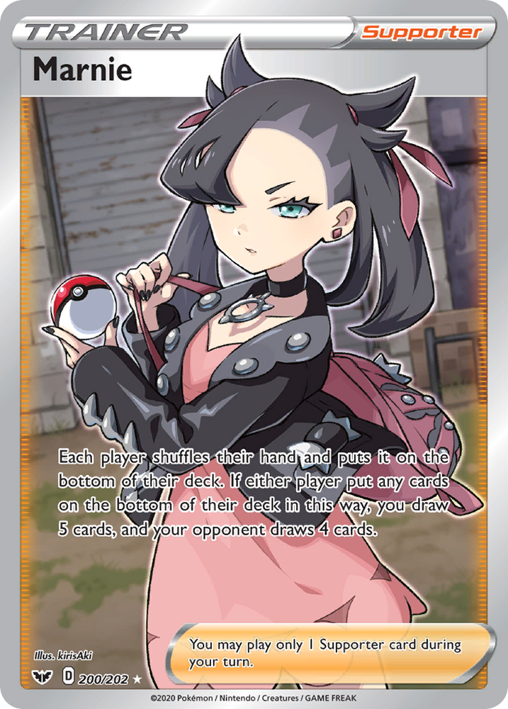 Marnie (200/202) [Sword & Shield: Base Set] Pokémon