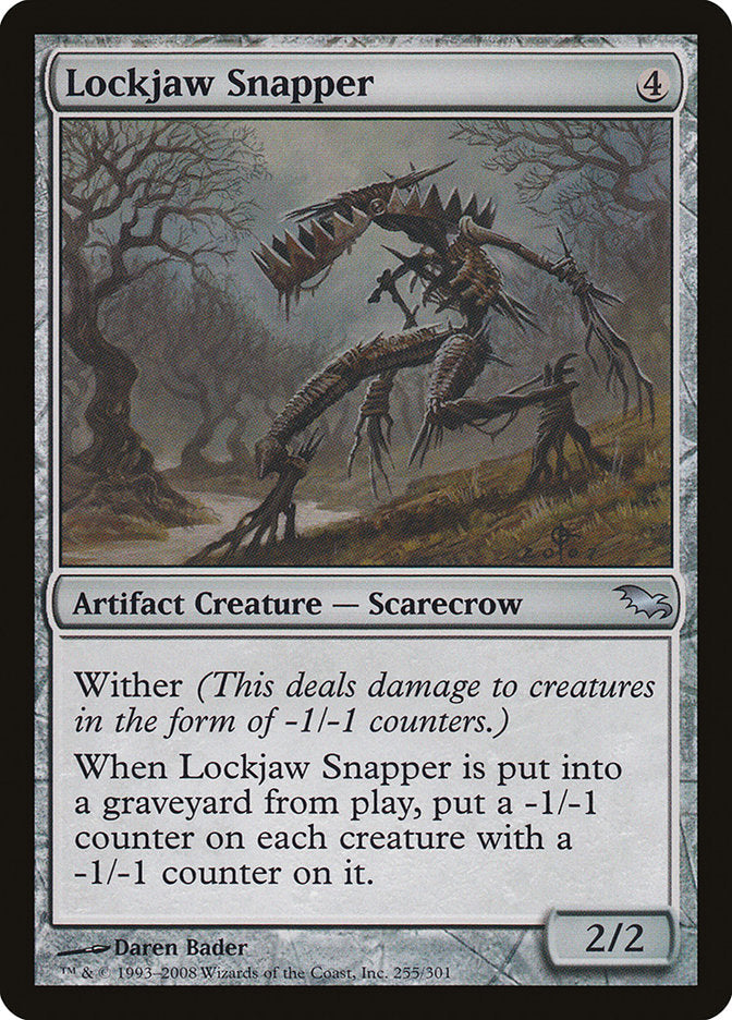 Lockjaw Snapper [Shadowmoor] Magic: The Gathering