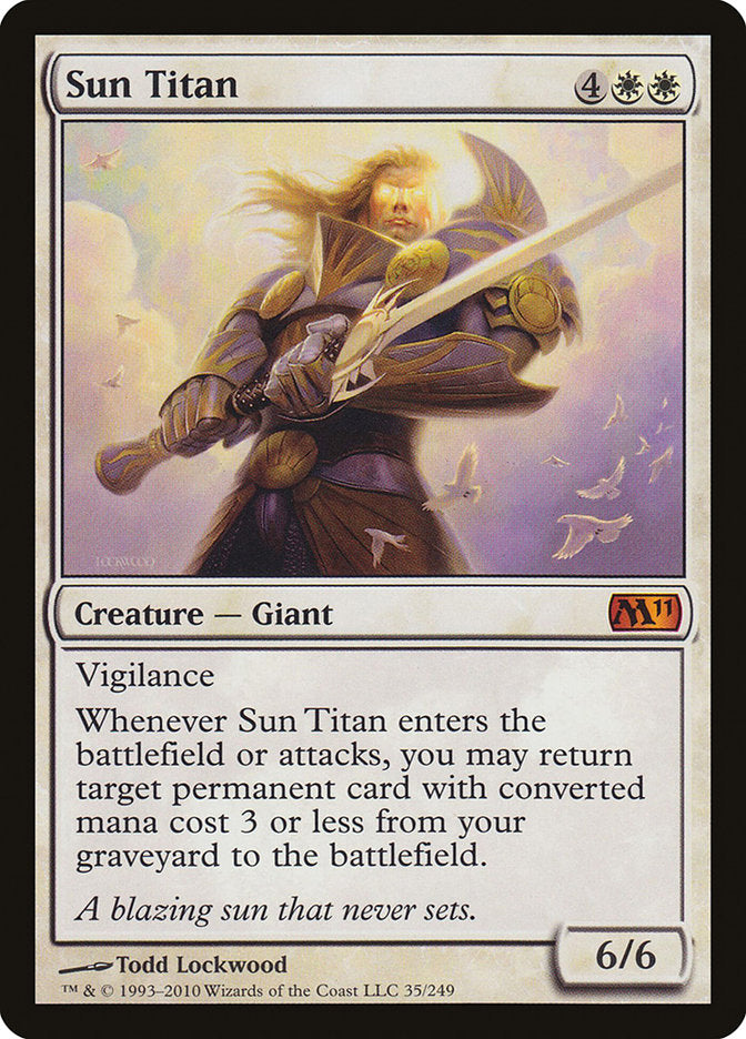 Sun Titan [Magic 2011] Magic: The Gathering