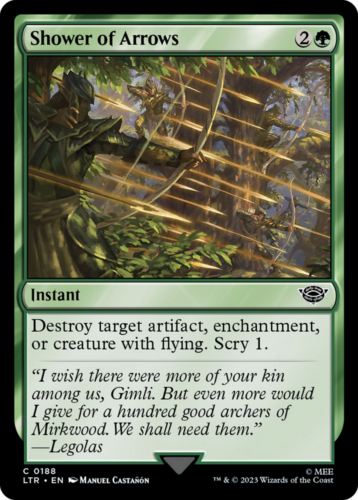 Shower of Arrows [The Lord of the Rings: Tales of Middle-Earth] Magic: The Gathering