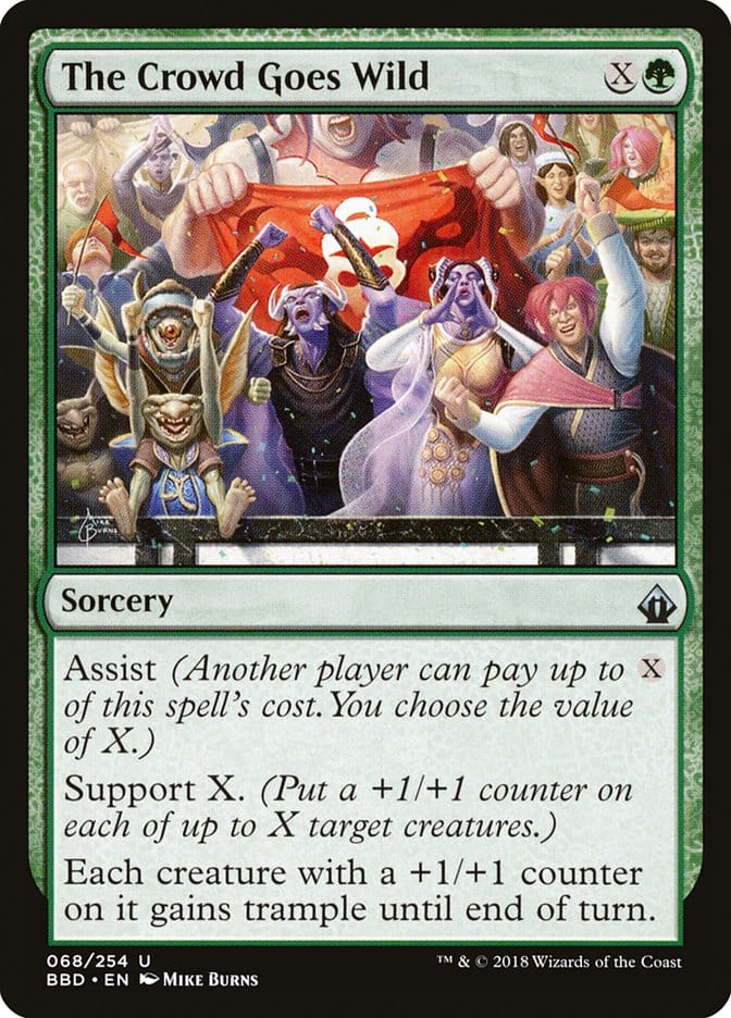The Crowd Goes Wild [Battlebond] Magic: The Gathering