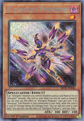 Altergeist Pookuery [BROL-EN046] Secret Rare - Yugioh Cards For Your TCG Needs!