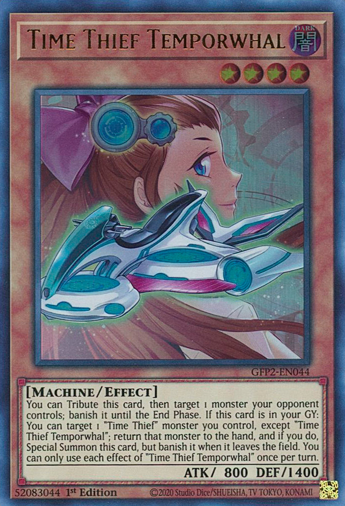 Time Thief Temporwhal [GFP2-EN044] Ultra Rare - Yugioh Cards For Your TCG Needs!