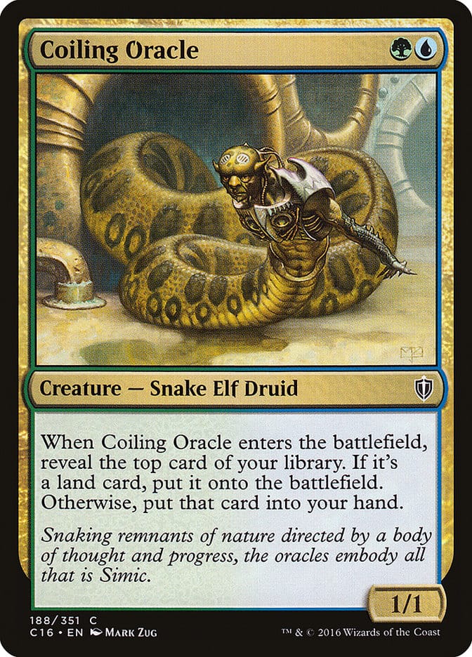 Coiling Oracle [Commander 2016] Magic: The Gathering