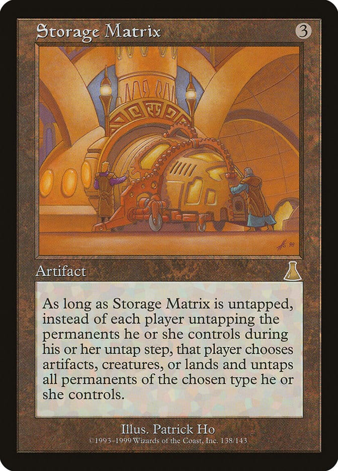 Storage Matrix [Urza's Destiny] Magic: The Gathering
