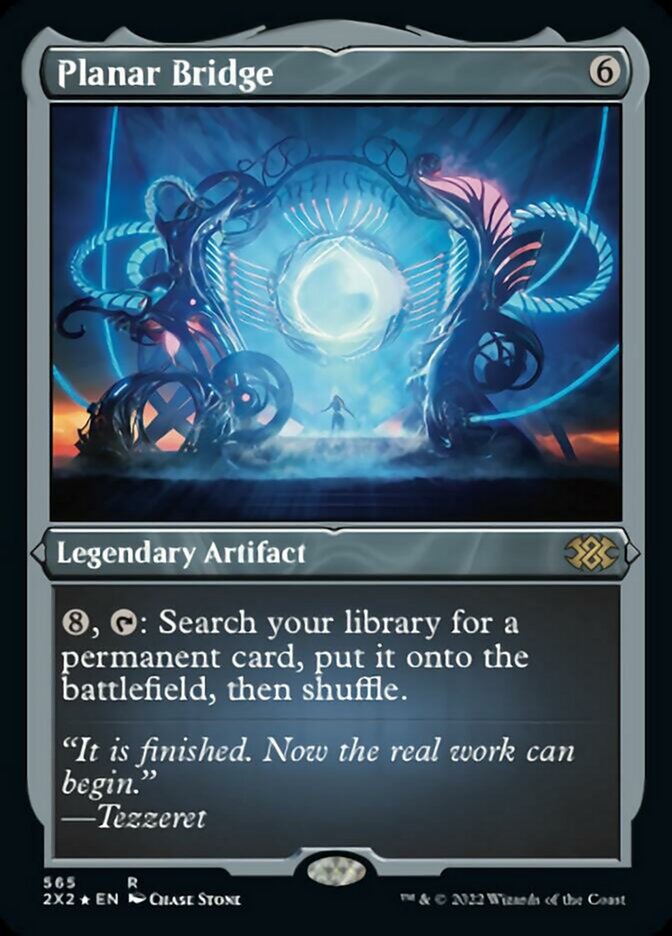 Planar Bridge (Foil Etched) [Double Masters 2022] Magic: The Gathering