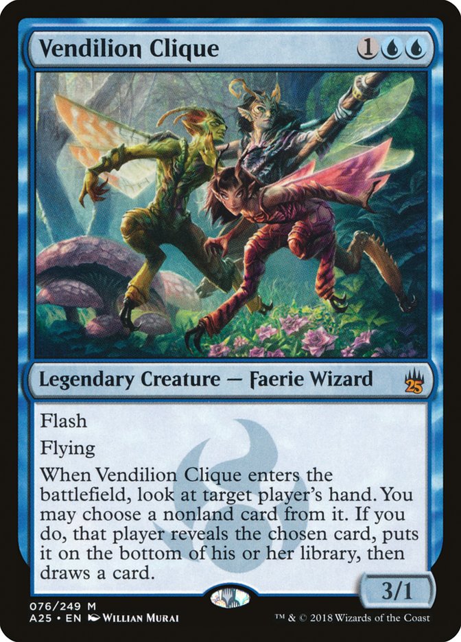 Vendilion Clique [Masters 25] Magic: The Gathering