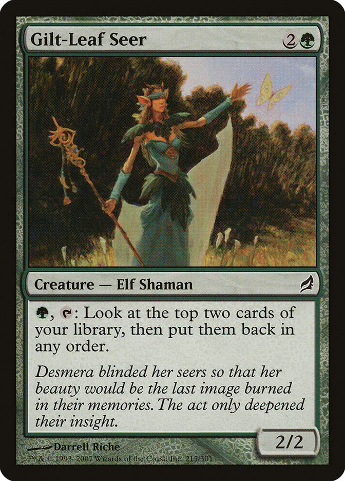 Gilt-Leaf Seer [Lorwyn] Magic: The Gathering
