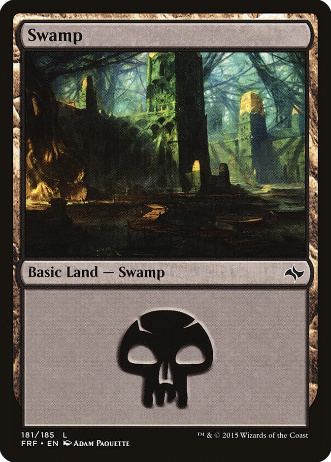 Swamp (181) [Fate Reforged] Magic: The Gathering