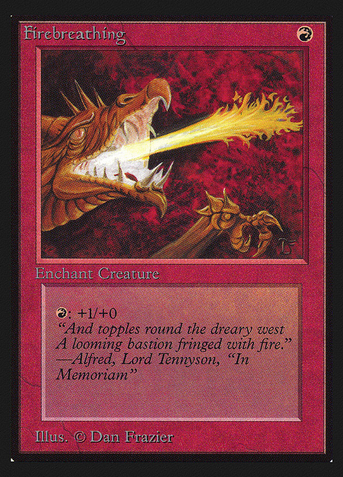 Firebreathing [Collectors' Edition] Magic: The Gathering