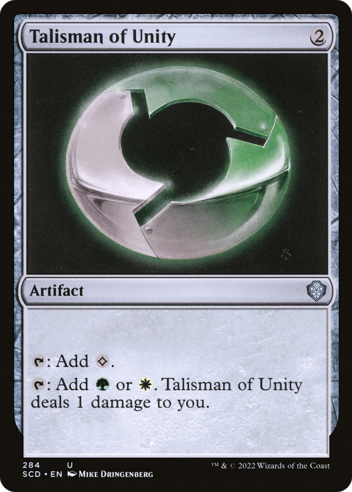 Talisman of Unity [Starter Commander Decks] Magic: The Gathering