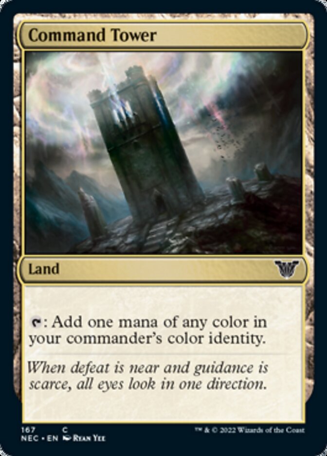 Command Tower [Kamigawa: Neon Dynasty Commander] Magic: The Gathering