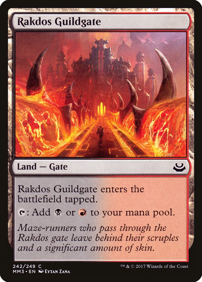 Rakdos Guildgate [Modern Masters 2017] Magic: The Gathering