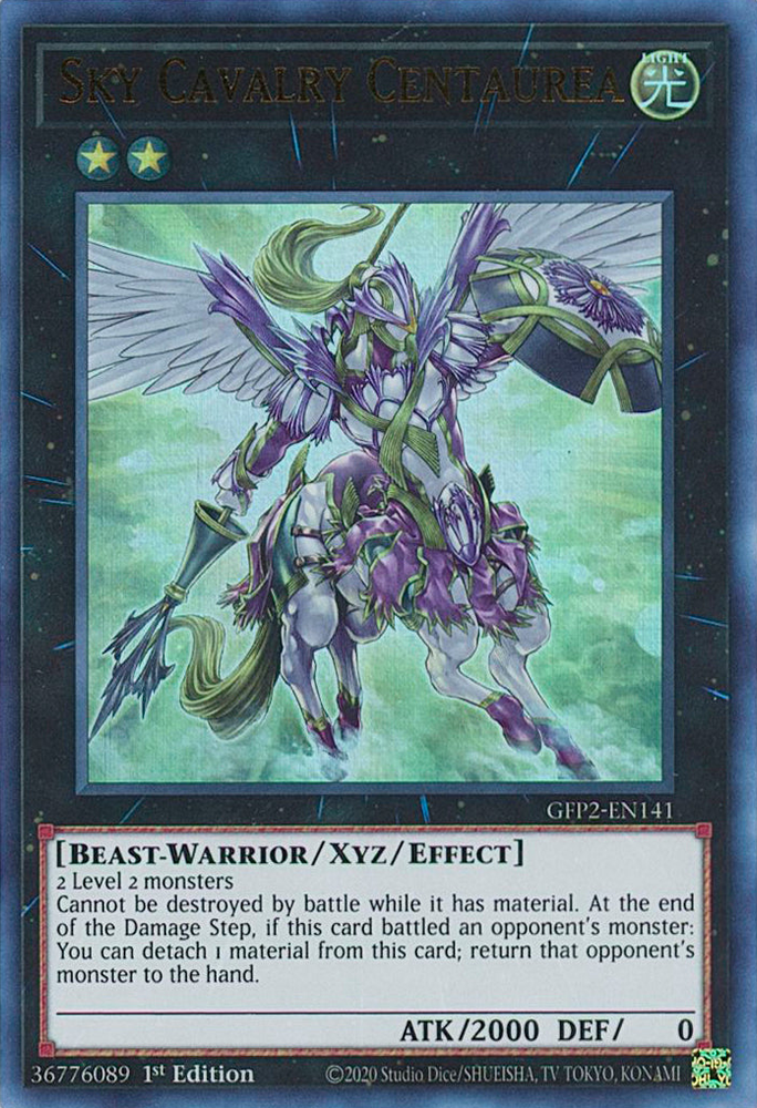 Sky Cavalry Centaurea [GFP2-EN141] Ultra Rare - Yugioh Cards For Your TCG Needs!