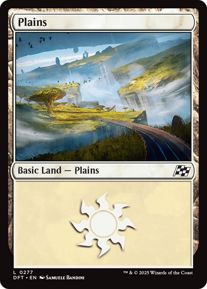 Plains (0277) [Aetherdrift] Magic: The Gathering